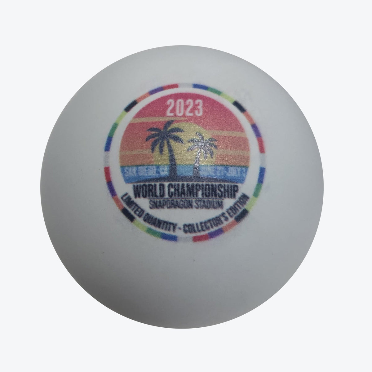 World Lacrosse Practice Ball - White - 95 Pack